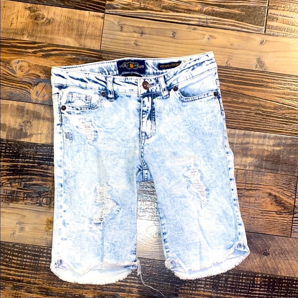 Girls Lucky Brand Bermuda shorts size 8